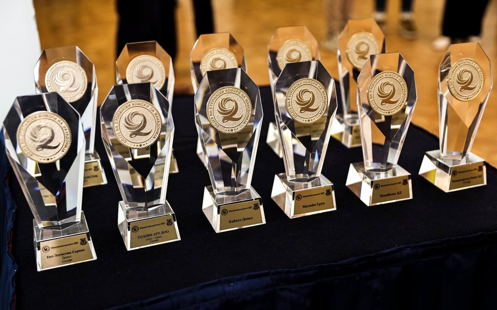 Признанијата „Македонски квалитет 2025“ – потврда за успешното и одговорно македонско стопанство